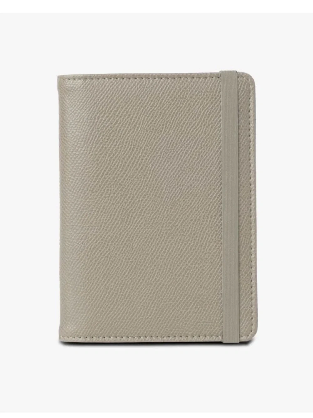 The Foldie Classic Tan Textured Passport Card Holder